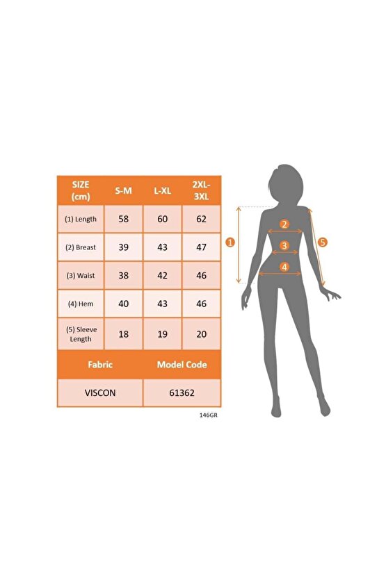 Kadın Kısa Kollu Bisiklet Yaka Kalp Taş Detaylı Viskon Bluz