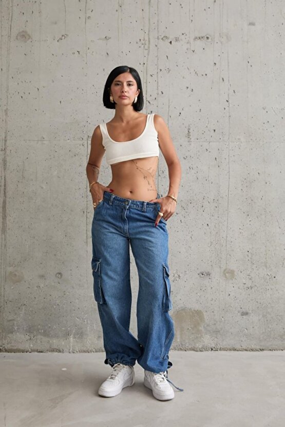 Mavi Yan Cepli Jeans Pantolon