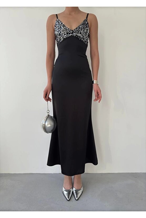 hany İp Askılı Elbise