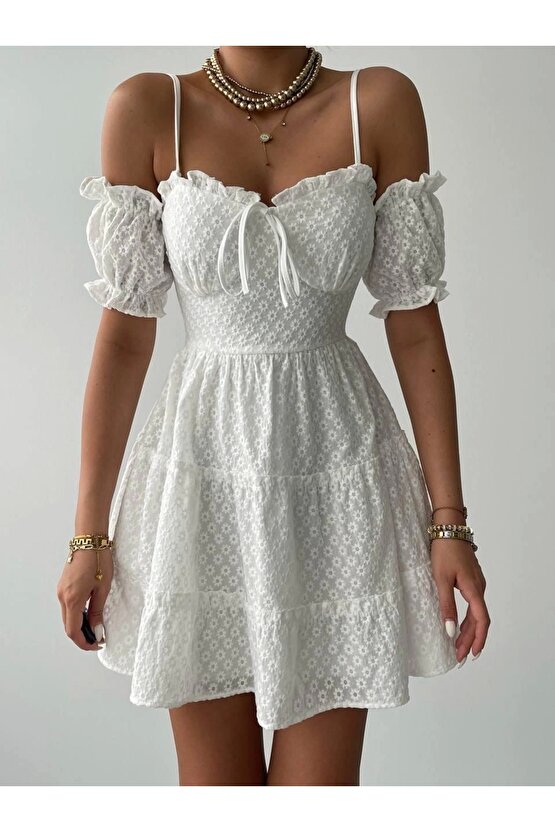 ucca Kolu astikli ini Elbise