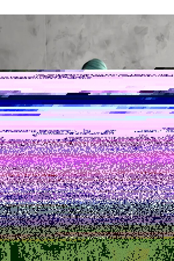 Unisex Bisiklet Yaka Baskılı Oversize Thirt  Beyaz