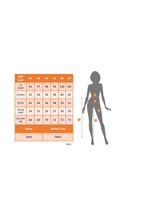 Kadın Yüksek Bel önden Düğmeli Dar Kesim Kot Pantolon