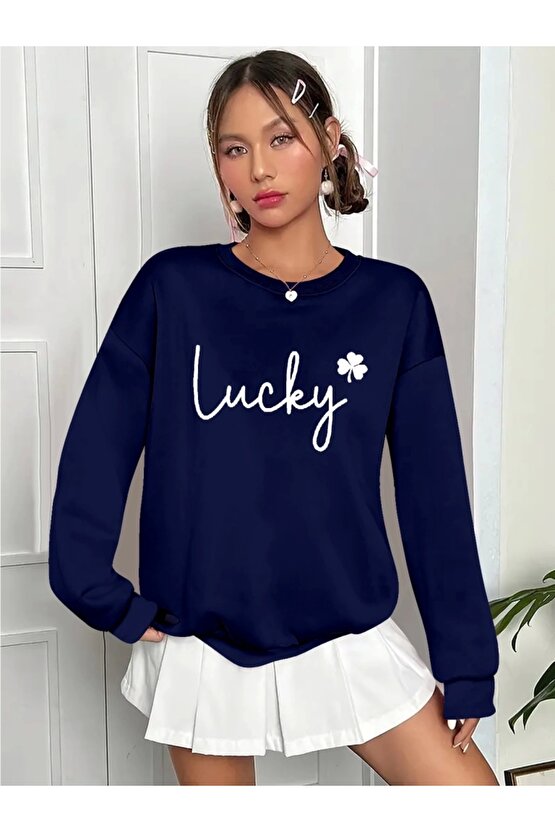 Kadın Uzun Kollu Bisiklet Yaka Viskon Iki Iplik Bluz