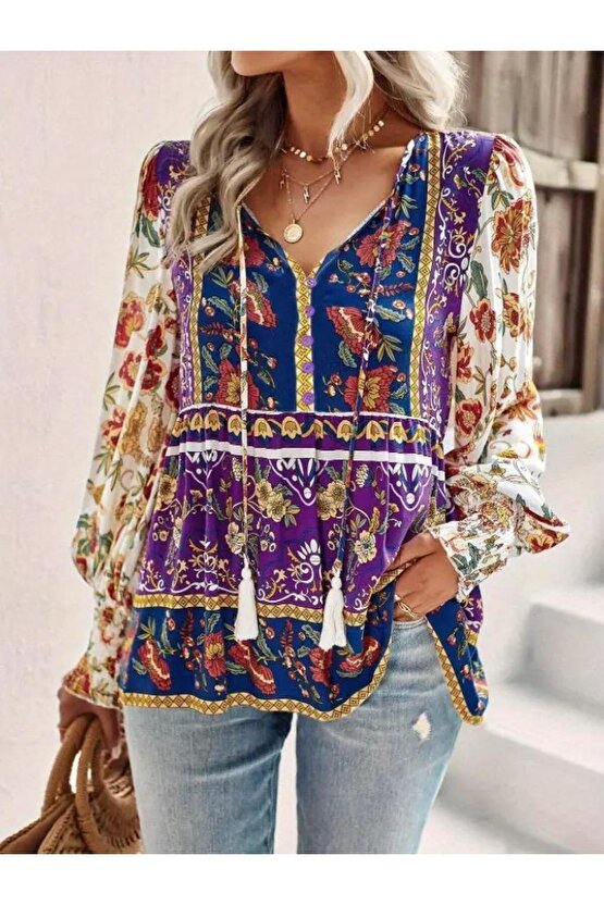 0465-Krem Kumaş Bordür Sisal Jut Halı Kilim Hav Toz Vermez Kolay Temizlenen Hasır Kilim