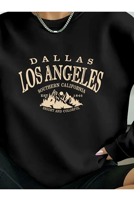 Kadın Uzun Kollu Bisiklet Yaka Viskon Iki Iplik Bluz