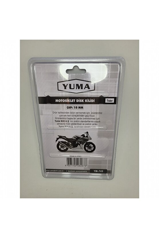 Motosiklet Disk Kilidi