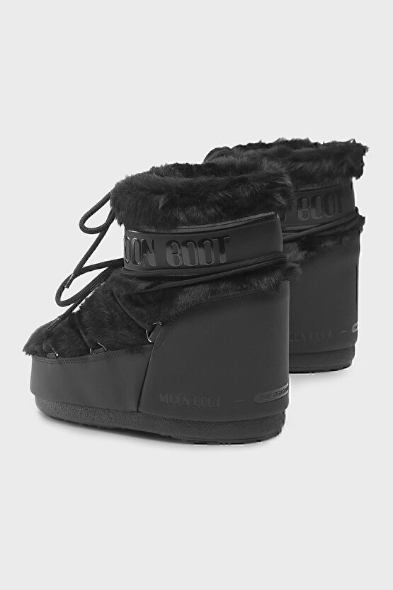 Suni Kürk Detaylı % 100 Su Geçirmez Kar Botu Kar Botu 14093900 001