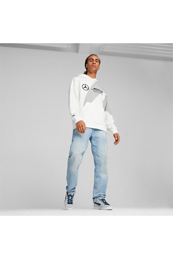 Mercedes-AMG Petronas Motorsport Statement Erkek Kapüşonlu SWEATSHIRT