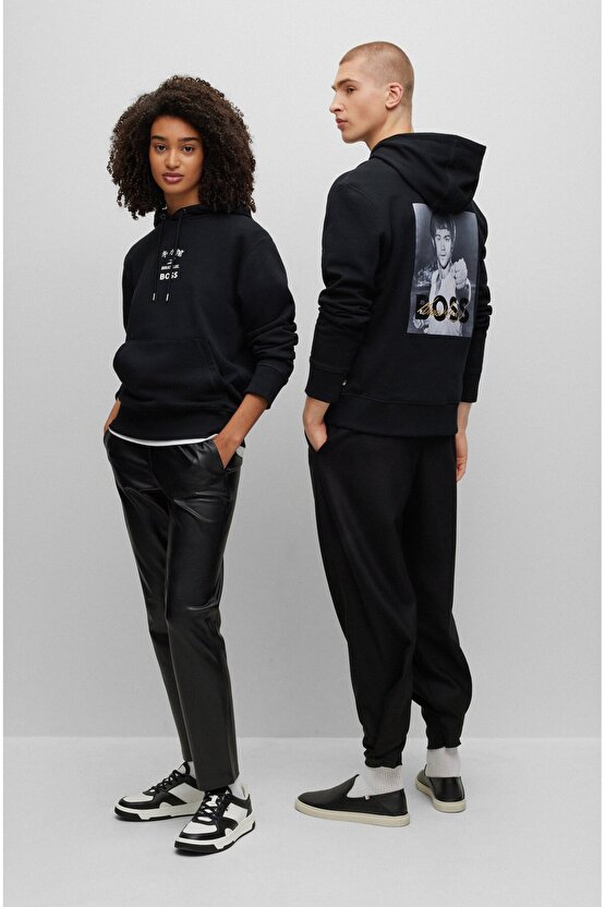 x Bruce Lee Koleksiyonluk Özel Tasarım Unisex Sweatshirt