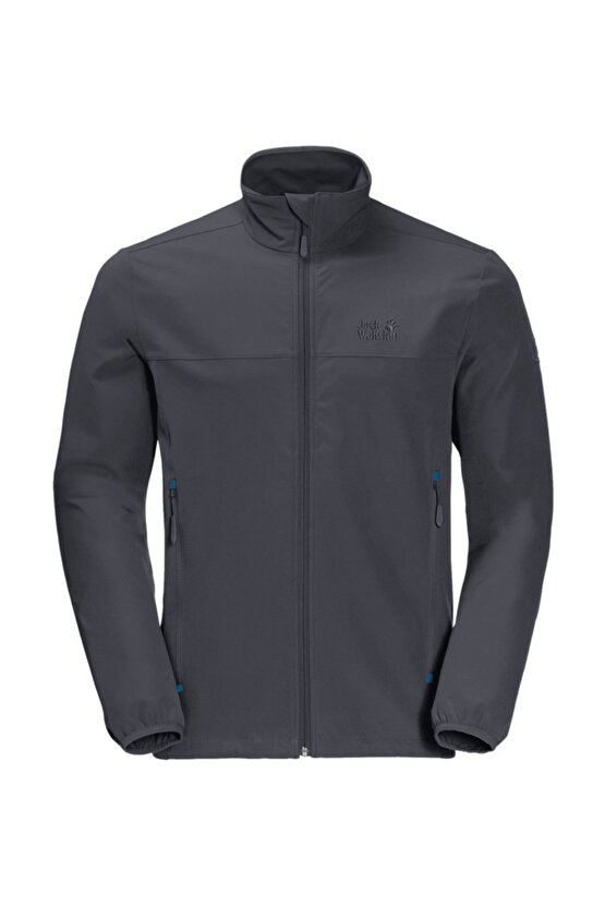 Erkek Koyu Gri Softshell & Polar