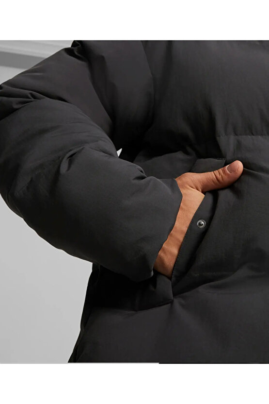 Classics Oversized Polyball Puffer Erkek Siyah Mont