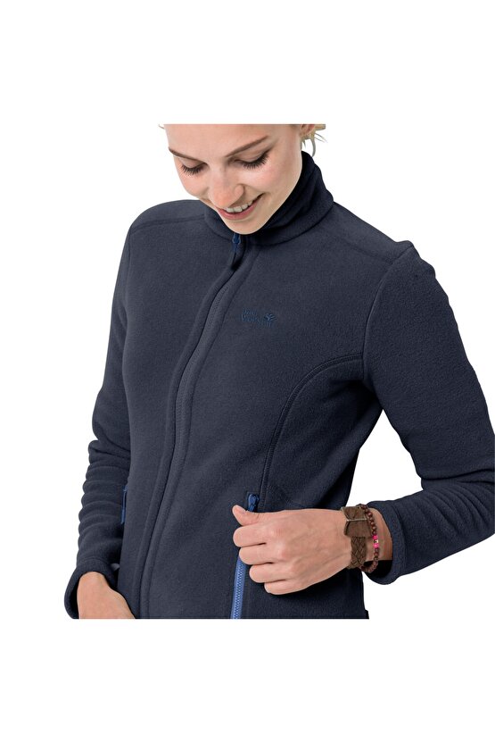 Moonrise Kadın Tam Fermuarlı Polar