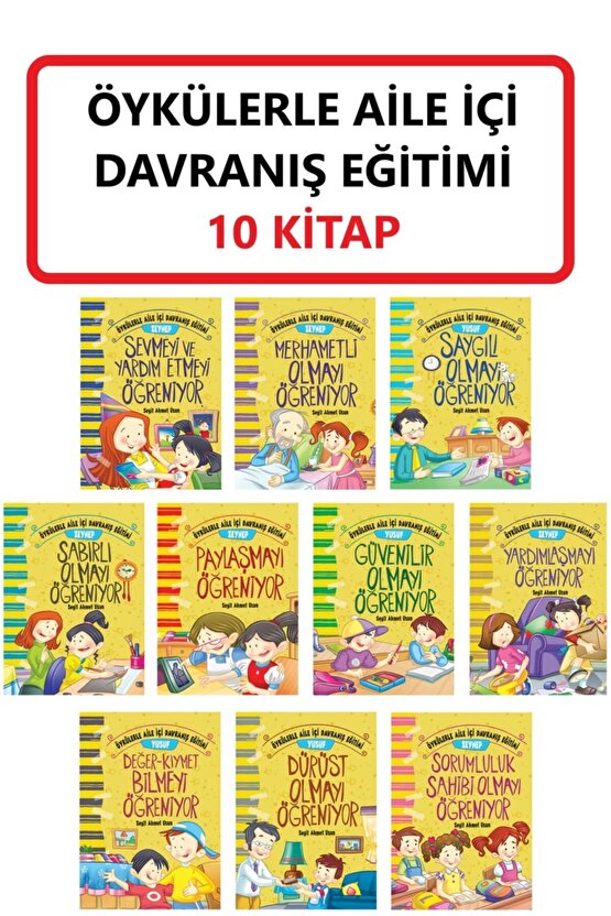 Öykülerle Aile Içi Davranış Eğitimi Set ( 10 - Kitap)