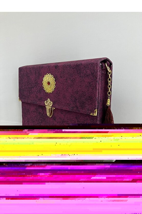 Ahşap Köprü ve Kırmızı Lale Bahçesi Cam Tablo