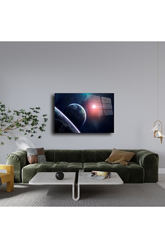 Galaksi Duvar Dekoru Metal Poster