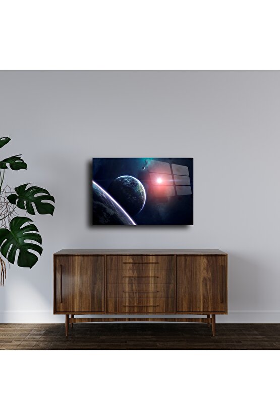 Galaksi Duvar Dekoru Metal Poster