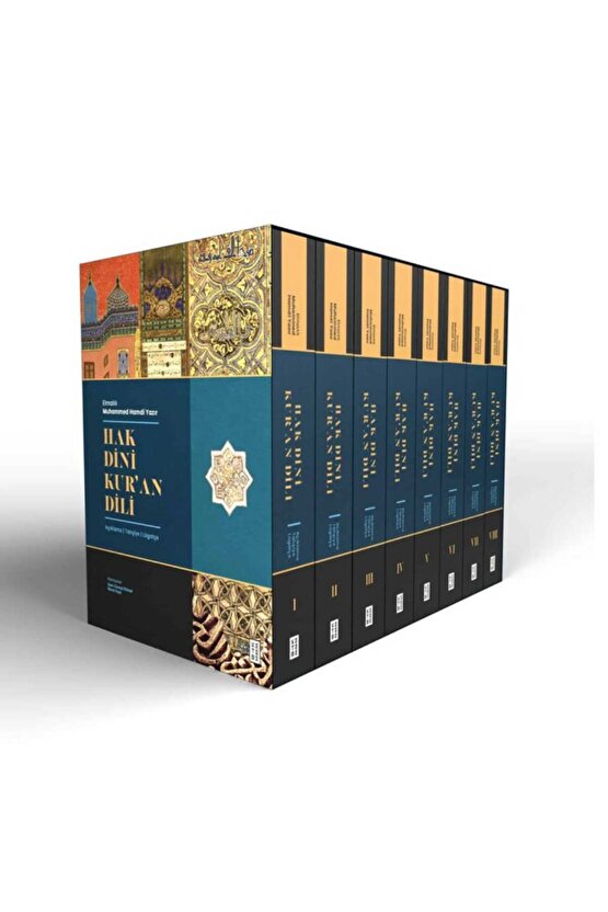 HAK DİNİ KURAN DİLİ 8 CİLT YENİ BASKI ELMALILI M. HAMDİ YAZIR