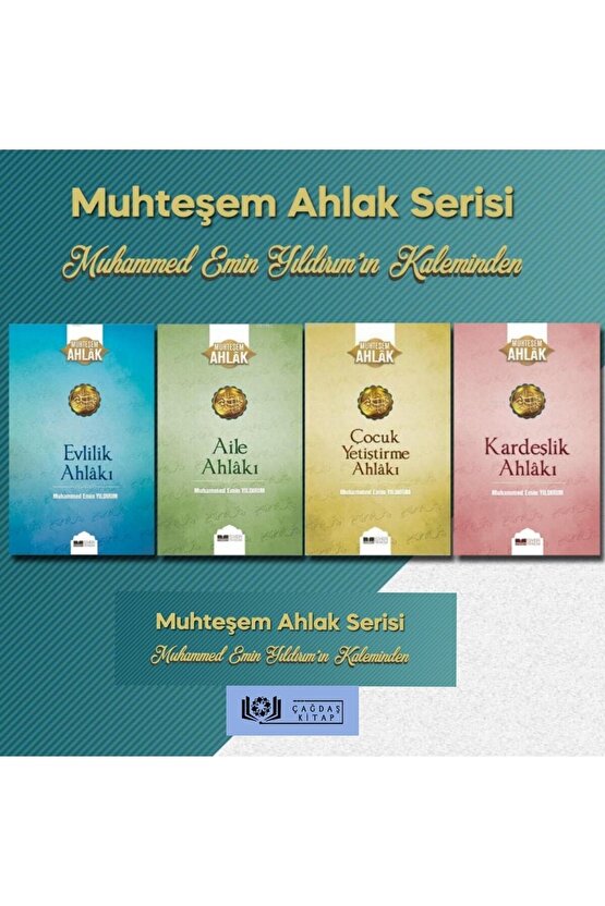 Muhteşem Ahlak Seti 4 Kitap Set