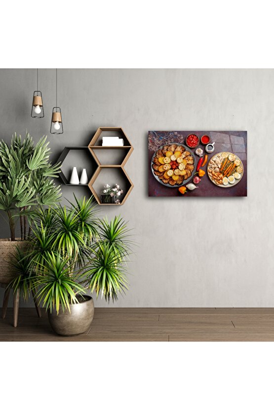 Modern Cam Tablo Duvar Dekoru