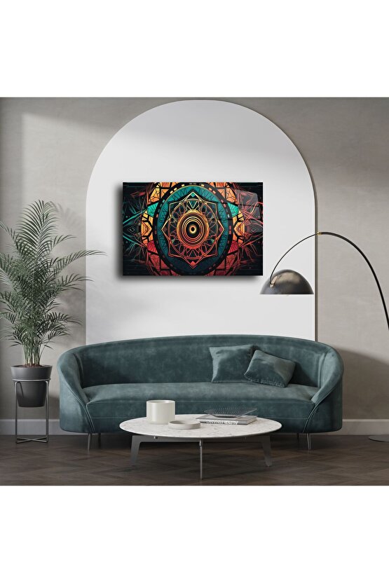 Modern Mandala Vitray Sanatı