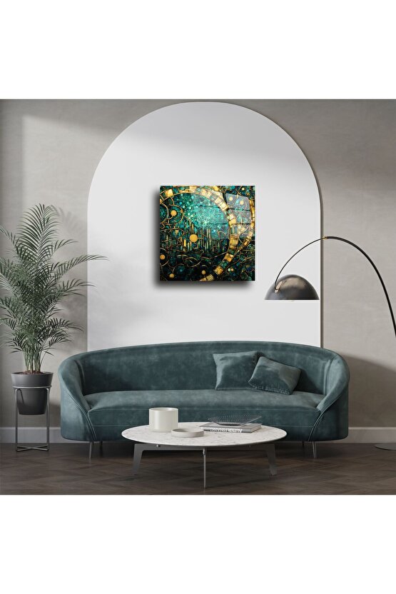 Lüks Cam Mozaik Duvar Tablosu