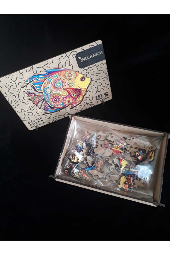 Organica Ahşap Yapboz Ringa Balığı