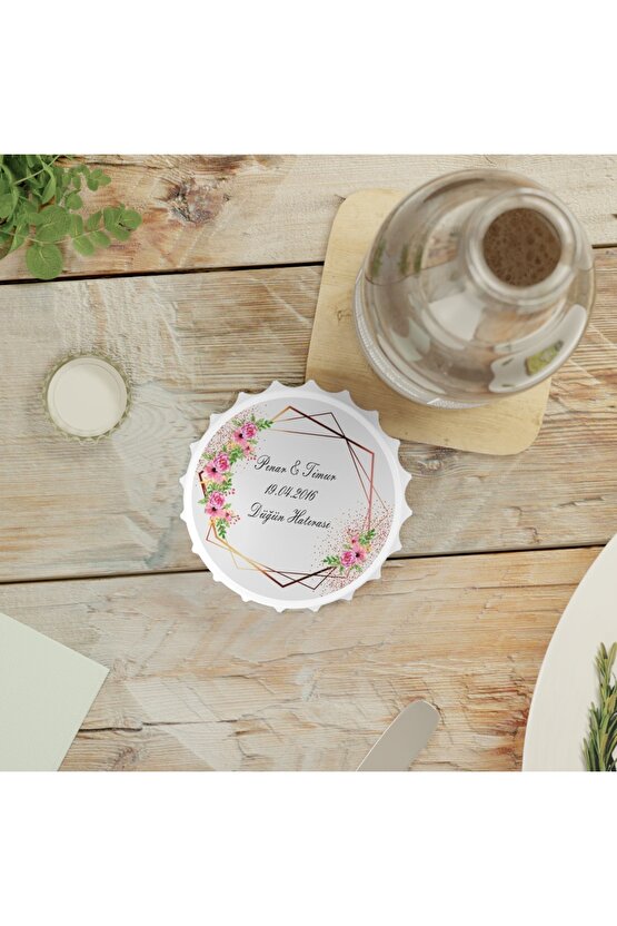 50 Adet Kapak Açacak Magnet Buzdolabı Süsü, Söz, Nişan, Kına, Nikah, Düğün Hatırası Promosyon 22