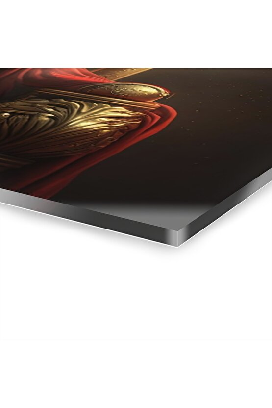 Aslan Kral Cam Tablo Duvar Dekoru 5