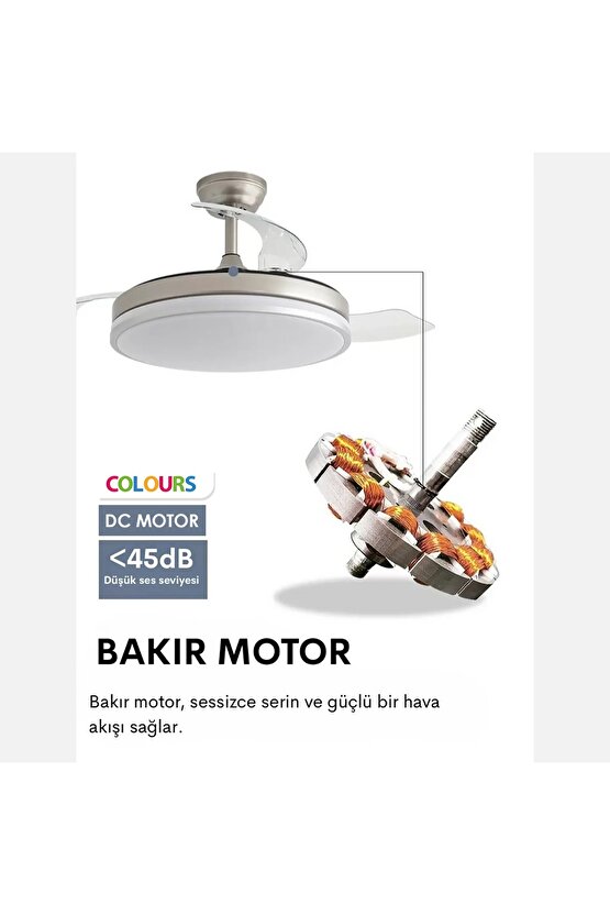 STARS VEGA TAVAN VANTİLATÖRÜ