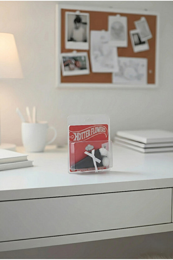 Minik Buket Tasarım Beyaz Gül Buketi Sevgiliye Özel Hediye Koleksiyonluk