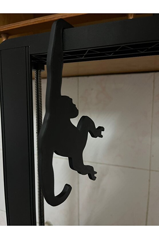 Maymun Şeklinde Muz Askısı - Şık ve Eğlenceli Mutfak Dekorasyonu