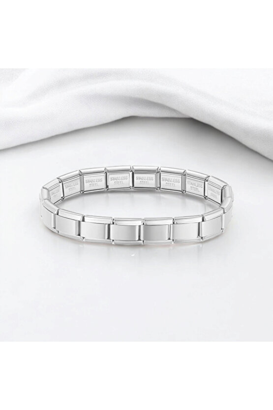 İtalyan Charm Çelik Bileklik