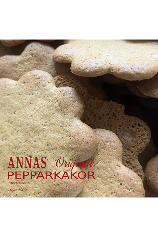 ANNAS İsveç;in dünyaca ünlü zencefilli ve tarçınlı kurabiyesi