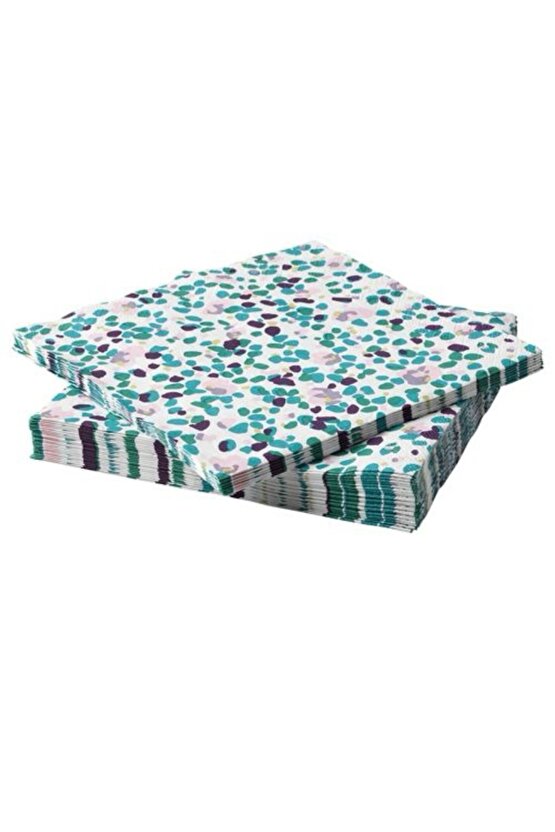 Tacksamhet desenli peçete 33x33cm 30 adet