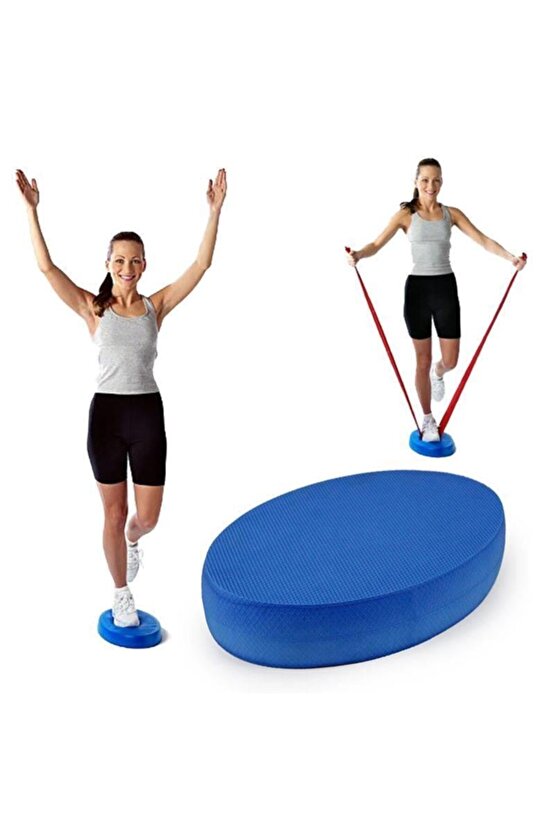 Oval Denge Pedi Balance Pad 37 X 22 X 6 Cm