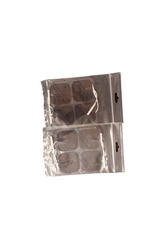 Yapışkanlı Tens Elektrod Pedi, Kablolu, 3 Pakette 12 Tek Adet