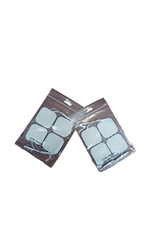 Yapışkanlı Tens Elektrod Pedi, Kablolu, 3 Pakette 12 Tek Adet