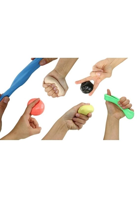 Kırmızı Dirençli El Egzersiz Hamuru 56 gr, güç ve esneklik arttırıcı