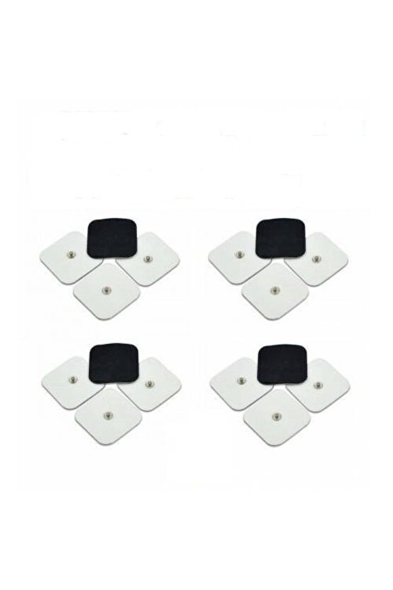 kompeks ve Beurer,sanitas Uyumlu Çıtçıtlı Tens Cihazı Yedek Elektrot- 5x5 Çıtçıtlı Tens Pedi 16 adet