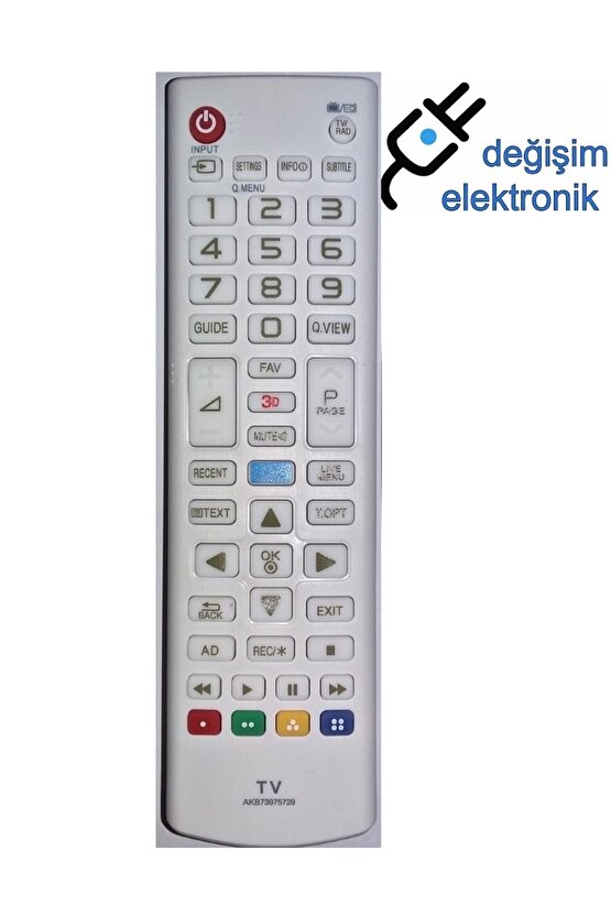 Lg 49uh650v Uyumlu Smart Led Tv Kumandası