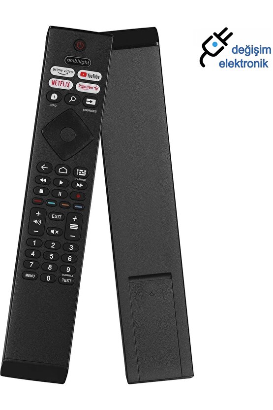 Philips 55pus8808 4K Ambilight Tv Kumandası Ses Komutsuz   Uyumlu