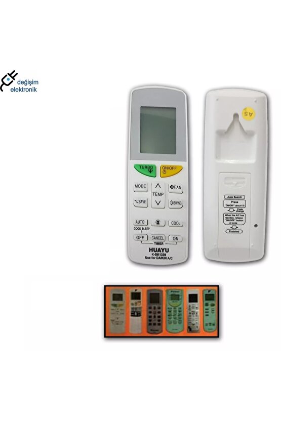 Daıkın Arc469a5 Klima Kumandası