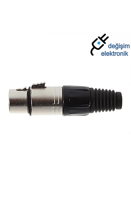 Mikrofon Jackı Canon Dişi Fiş 1 Adet