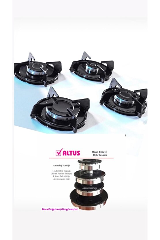 Kumtel,Termikel Birçok Marka Için Cam Ocak Izgara Takımı-Ankastre-Set Üstü Ocak Izgarası