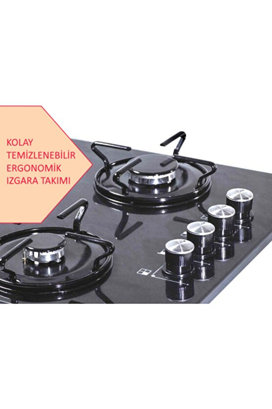 Easyclean Izgara Cam Set Üstü Ve Ankastre Gömme Ocak