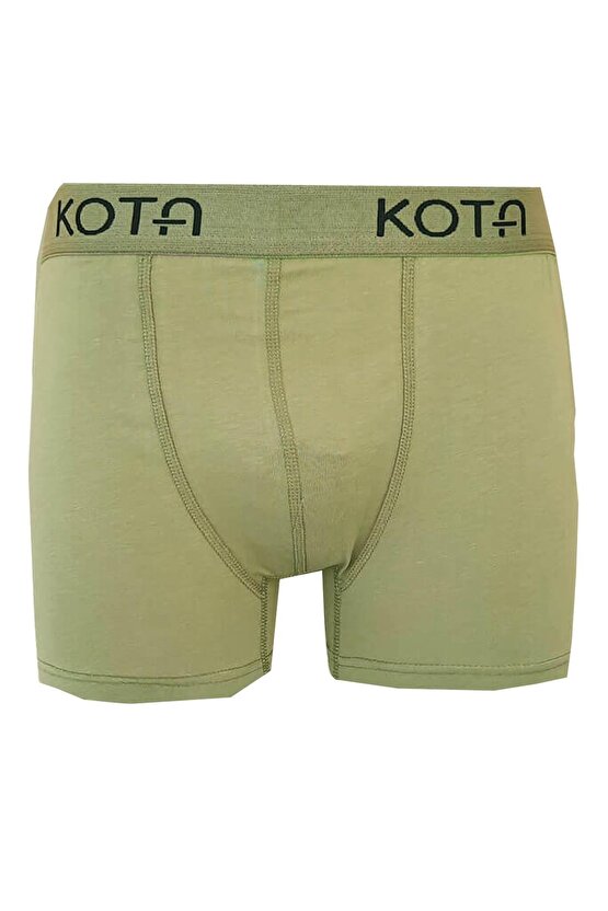 Erkek Pamuk Likralı Spor Boxer (5661)