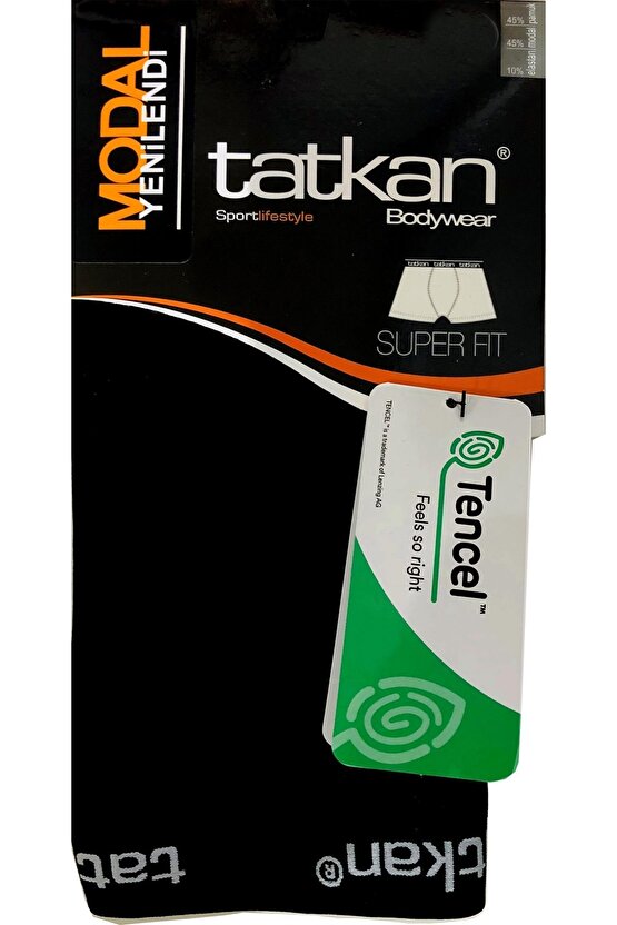 Erkek Likralı Modal Boxer Battal