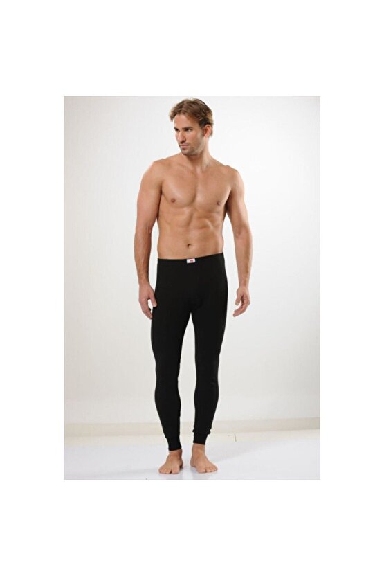 Erkek Siyah Termal Soft Tayt Alt 174
