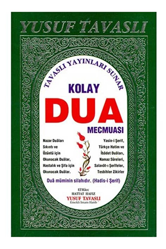 Kolay Dua Mecmuası Tavaslı