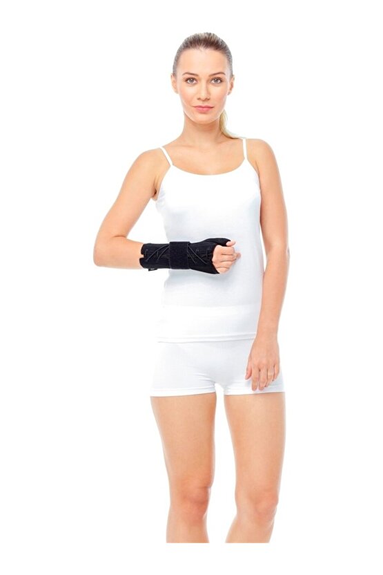 BAŞ PARMAK DESTEKLİ BAĞCIKLI EL BİLEK ATELİ SOL EL